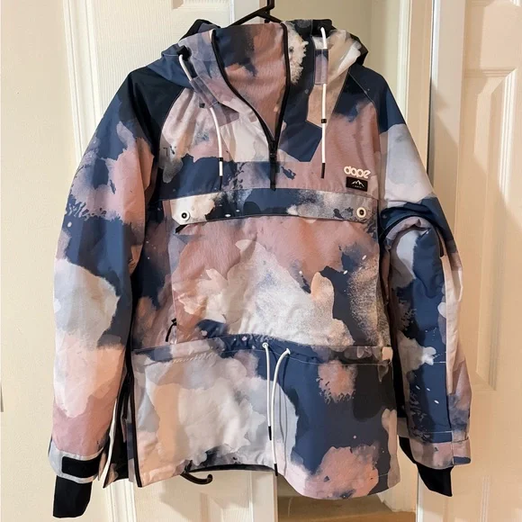 DOPE Women's Multicolor Ski Jacket - Picture 1 of 5